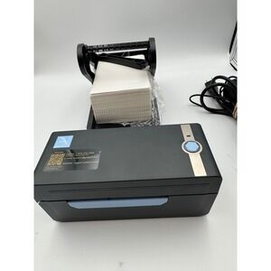 Jadens Thermal Shipping Label‎ Printer Black with External Holder and Labels